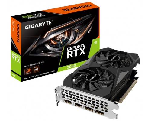 TARJETA GRAFICA GIGABYTE RTX 3050 WINDFORCE OC 6GB